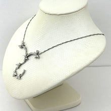 Load image into Gallery viewer, 18K Solid White Gold Diamond Necklace – 2.80 Carat