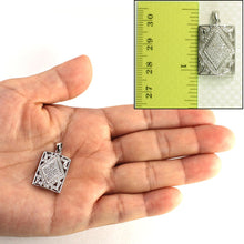 Load image into Gallery viewer, 18k Solid White Gold Diamond Pendant Necklace