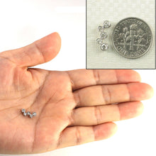 Load image into Gallery viewer, 18k Solid White Gold Diamond Pendant Charm