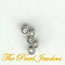 Load image into Gallery viewer, 18k Solid White Gold Diamond Pendant Charm