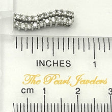 Load image into Gallery viewer, 18k Solid White Gold Multi-Diamond Pendant Necklace