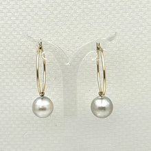 Load image into Gallery viewer, 1T00590-ROMARIC TAHITIAN PEARL EARRINGS 14KT GOLD