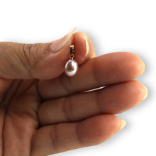 Load image into Gallery viewer, AAA Lavender Freshwater Pearl Pendant