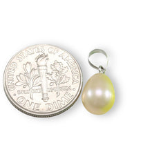 Load image into Gallery viewer, AAA Romantic Pink Pearl Pendant – 14k White Gold + Chain Options