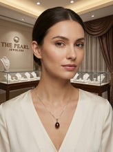 Load image into Gallery viewer, AAA Chocolate Freshwater Pearl Pendant – 14k White Gold + Chain Options