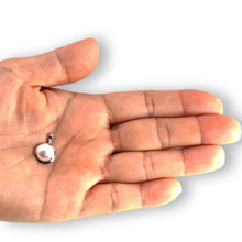 Load image into Gallery viewer, White Pearl Pendant – 14k White Gold Encircles Design