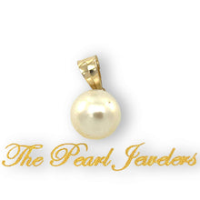 Load image into Gallery viewer, White Pearl Mini Pendant – 14k Yellow Gold