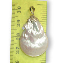 Load image into Gallery viewer, Coin Pearl Pendant – 14k Yellow Gold Bail