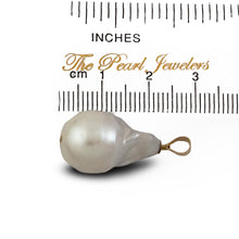 Load image into Gallery viewer, Baroque Pearl Pendant – Solid 14K Yellow Gold Bail