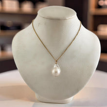 Load image into Gallery viewer, Baroque Pearl Pendant – Solid 14K Yellow Gold Bail
