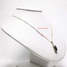 Load image into Gallery viewer, Baroque Black Biwa Pearl Pendant – 14k Yellow Gold Wrap