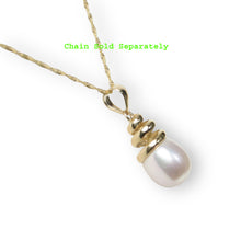 Load image into Gallery viewer, Pink Pearl Pendant – 14k Yellow Gold Cone Bail