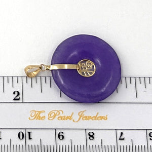 2100022-Real-14k-Gold-BLESSING-Tablet-Disc-Lavender-Jade-Pendant-Necklace