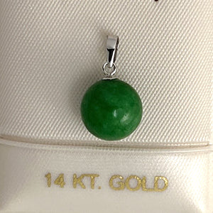 2100118-14k-Solid-White-Gold-Round-Green-Jade-Pendant