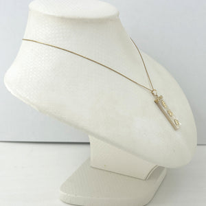 14k Gold Good Fortune Lavender Jade Pendant