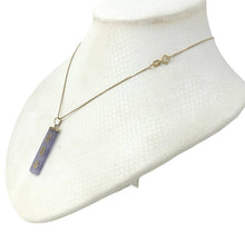 Load image into Gallery viewer, 14k Gold Good Fortune Lavender Jade Pendant