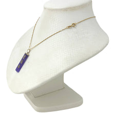 Load image into Gallery viewer, Lavender Jade Love, Joy &amp; Longevity 14k Yellow Gold Pendant