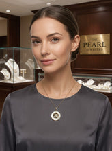 Load image into Gallery viewer, 14k Gold Blessing White MOP Pendant