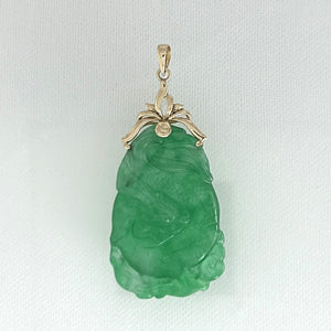 2100335-Beautiful-Hand-Carving-Both-Sides-Green-Jade-14k-Gold-Pendant