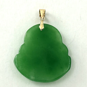 2100393-14k-Yellow-Gold-Hand-Carving-Green-Jade-Buddha-Pendant