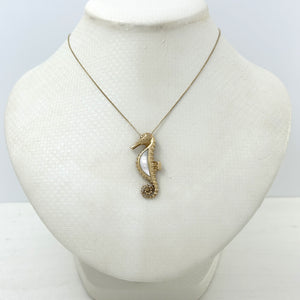 2100830-14k-Gold-Seahorse-Design-Mother-of-Pearl-Pendant-Necklace