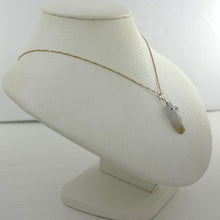 Load image into Gallery viewer, Natural Jadeite 14k Yellow Gold Bale Hand-Carved Goldfish Pendant 2100886D