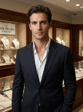 Load image into Gallery viewer, 14k Gold Hand-Carved Carp Pale Green Jadeite Pendant Necklace