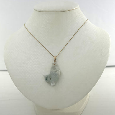 2100897B-Hand-Carved-Carp-Pale-Green-Jadeite-14k-Gold-Pendant-Necklace
