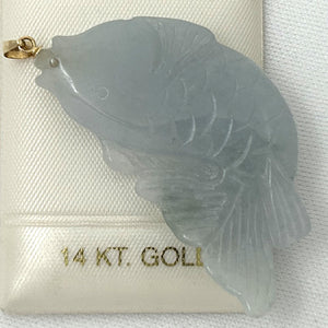 2101076-14k-Gold-Hand-Carved-Koi-Fish-Honeydew-Jadeite-Pendant-Necklace