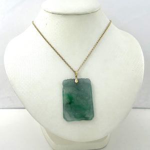 2101468E-Hand-Carved-Dog-Translucent-Jade-14k-Gold-Pendant