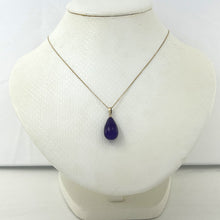 Load image into Gallery viewer, 2101472D-Raindrop-Lavender-Jade-14k-Gold-Pendant-Necklace