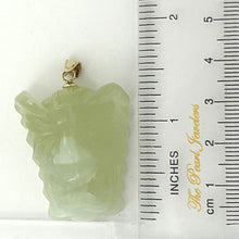 Load image into Gallery viewer, 2101773D-Hand-Carved-Hawaiian-Tiki-Gods-Carving-New-Jade-Pendant-Necklace