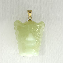 Load image into Gallery viewer, 2101773D-Hand-Carved-Hawaiian-Tiki-Gods-Carving-New-Jade-Pendant-Necklace