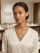 Load image into Gallery viewer, 14k Solid Yellow Gold Double Curve Natural Celadon Green Jadeite Pendant