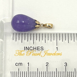 2110022-14k-Yellow-Gold-Hand-Craved-Raindrop-Lavender-Jade-Pendant