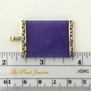 2121782-Rectangle-Lavender-Jade-Board-14k-Yellow-Solid-Gold-Pendant