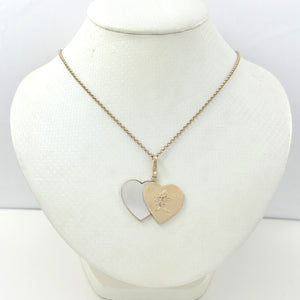 2130530-14k-Gold-Love-AI-Heart-Mother-of-Pearl-Pendant-Necklace