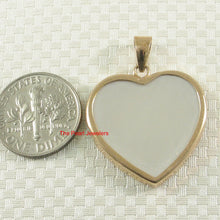 Load image into Gallery viewer, 2130570-14k-Gold-Heart-White-Mother-of-Pearl-Pendant-Necklace