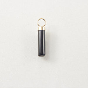 2186701-14k-Yellow-Gold-Hand-Carved-Tube-Black-Onyx-Pendant-Necklace