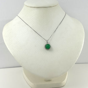 2189998-14k-White-Gold-Surrounded-Diamonds-Green-Jade-Pendant