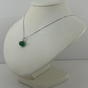 2189998-14k-White-Gold-Surrounded-Diamonds-Green-Jade-Pendant