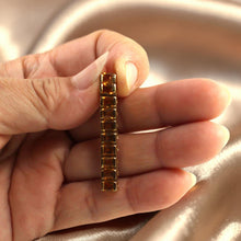 Load image into Gallery viewer, 14K Yellow Gold Citrine Bar Pendant