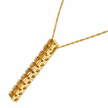 Load image into Gallery viewer, 14K Yellow Gold Citrine Bar Pendant