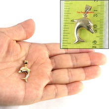 Load image into Gallery viewer, 2400040-Beautiful-Dolphin-Handcrafted-14k-Yellow-Gold-Pendant