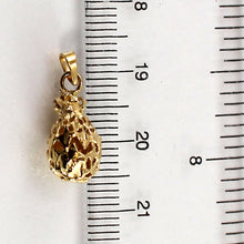 Load image into Gallery viewer, 2400063 PINEAPPLE 14K YELLOW GOLD 3D CHARM PENDANT