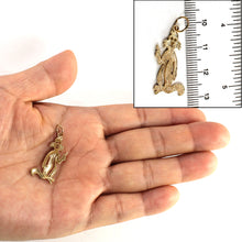 Load image into Gallery viewer, 2400182-14k-Yellow-Gold-Rabbit-Pendant-Charm