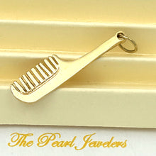 Load image into Gallery viewer, 2400186-14k-Yellow-Gold-Comb-Charm-Pendant