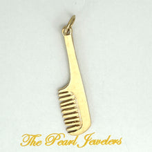 Load image into Gallery viewer, 2400186-14k-Yellow-Gold-Comb-Charm-Pendant