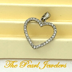 2400366-Beautiful-Love-Heart-14k-White-Solid-Gold-Diamonds-Pendant