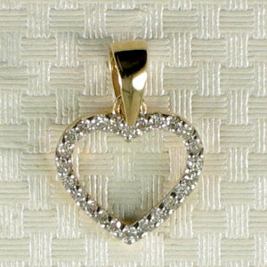 2400370-Beautiful-Love-Heart-14k-Solid-Yellow-Gold-Diamond-Pendant-Necklace